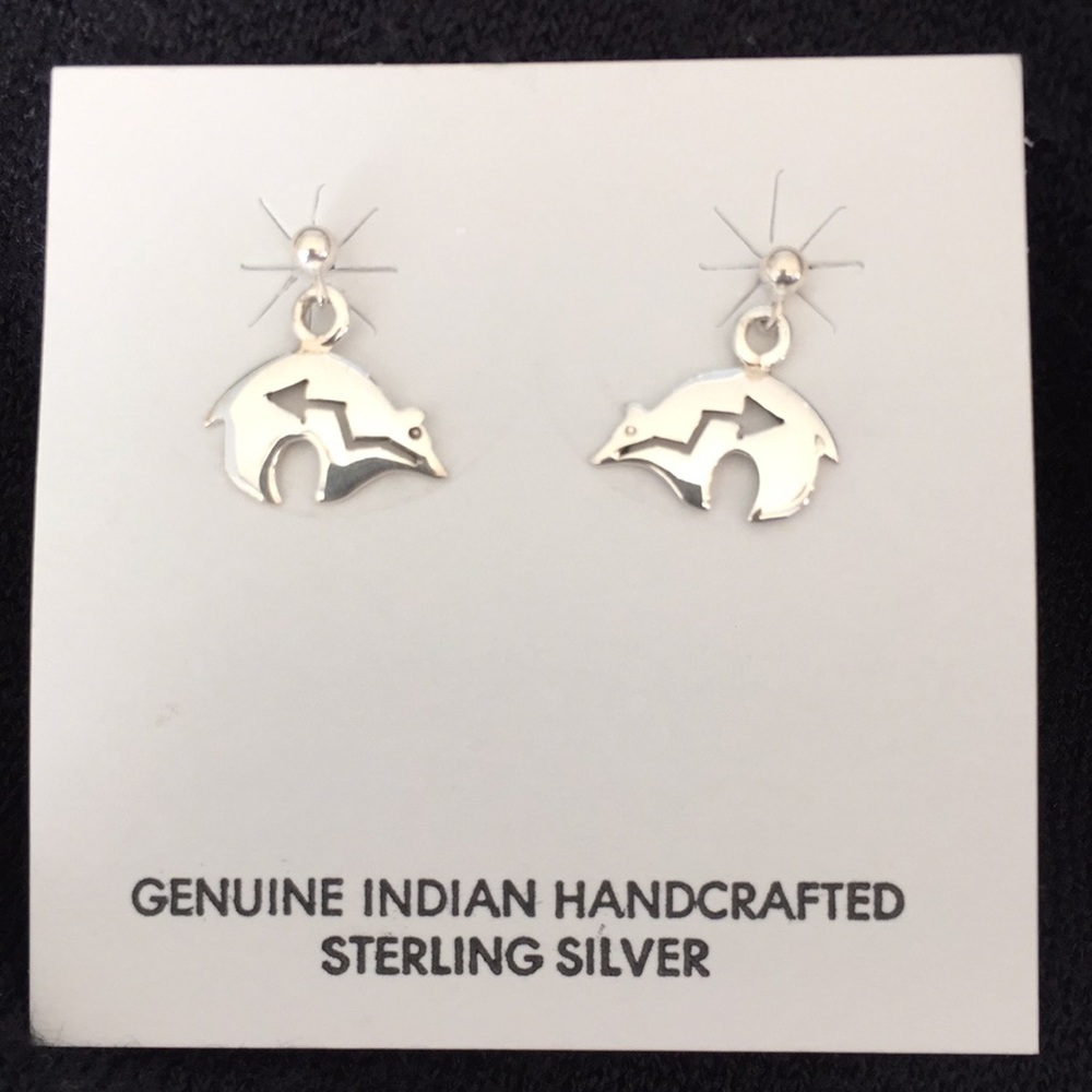 Sterling Silver small little dangle earrings